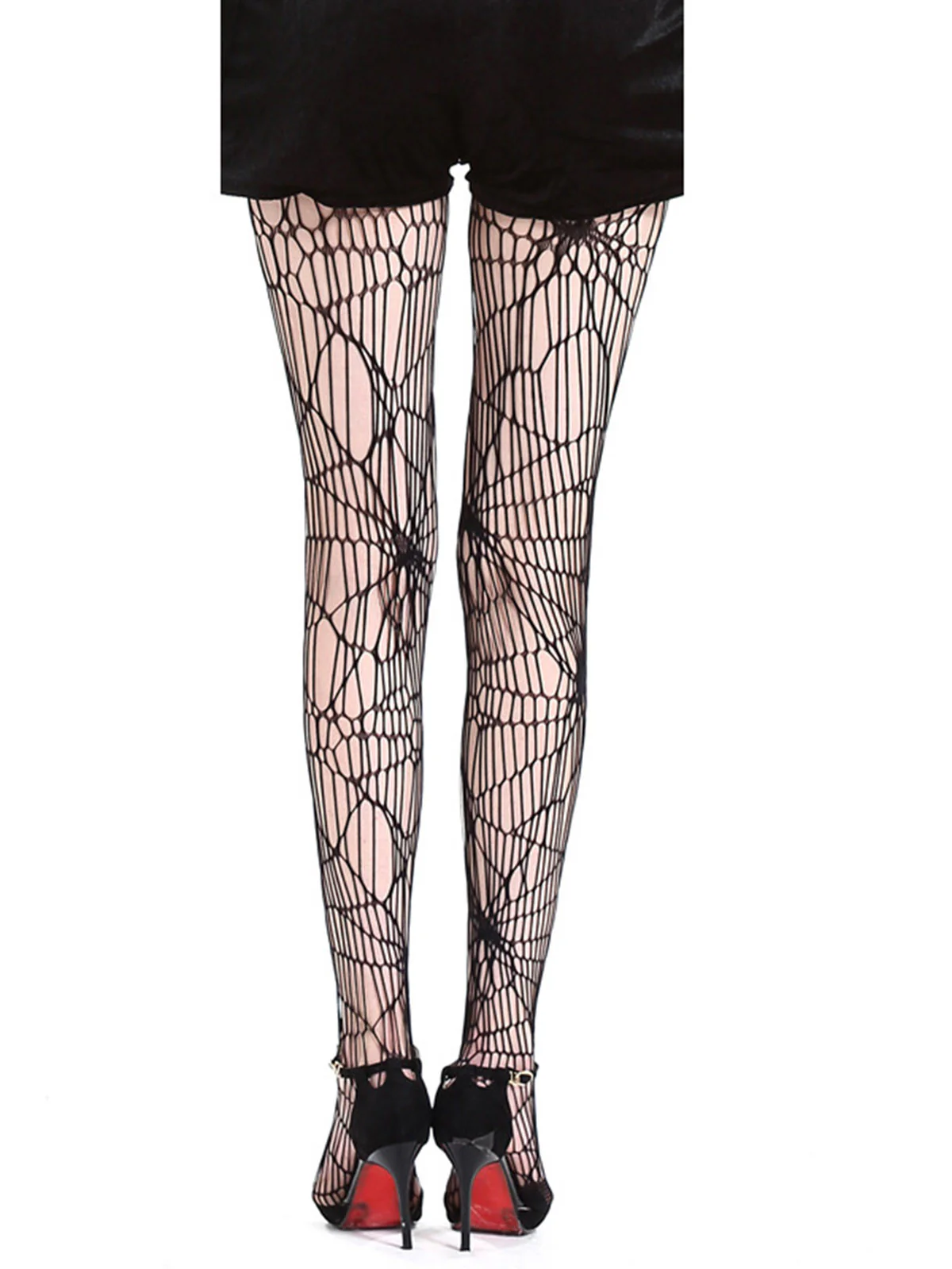 Halloween Spider Web Pantyhose - Image 2