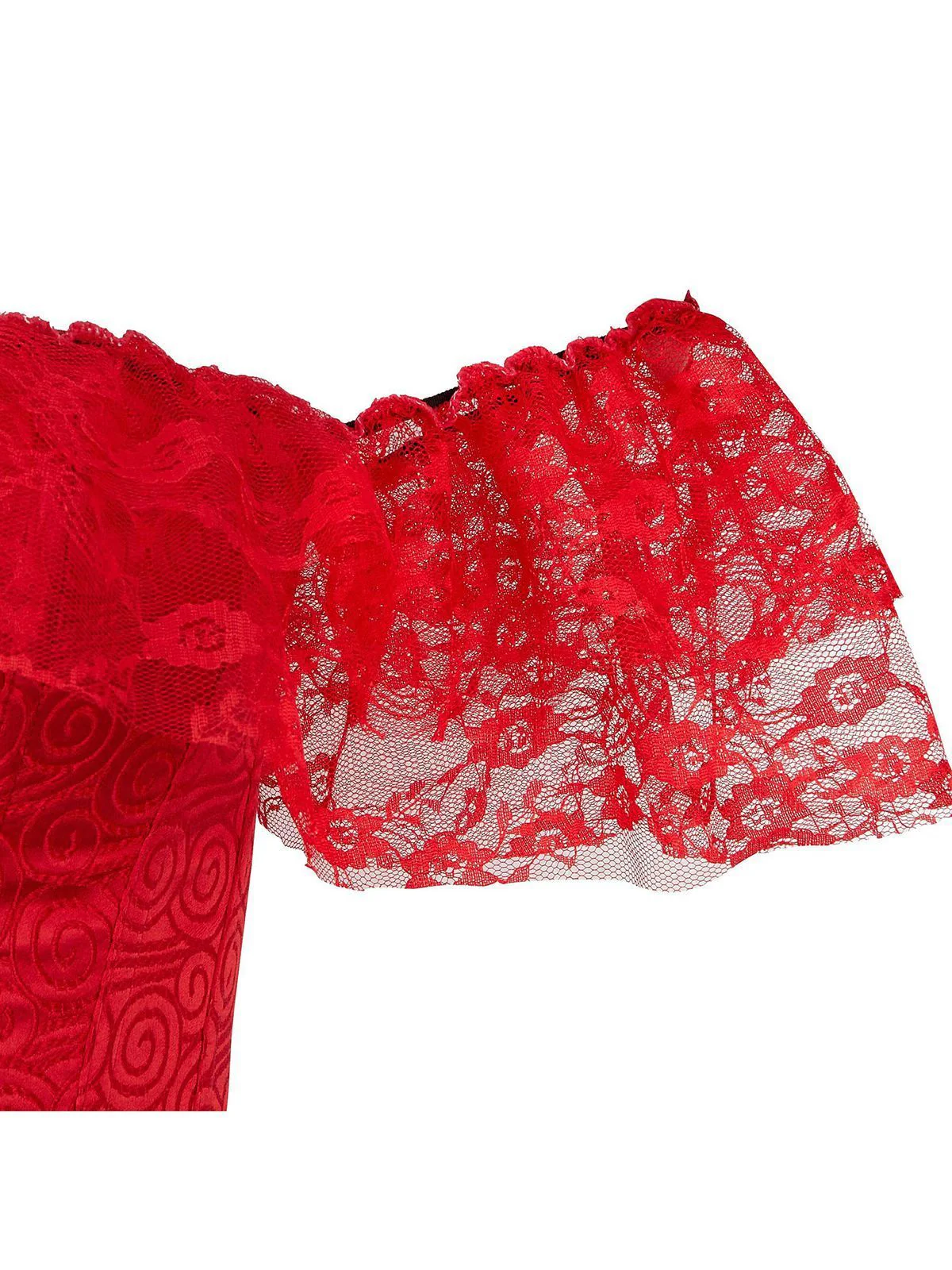 Halloween Steampunk Lace Gothic Corset - Image 8