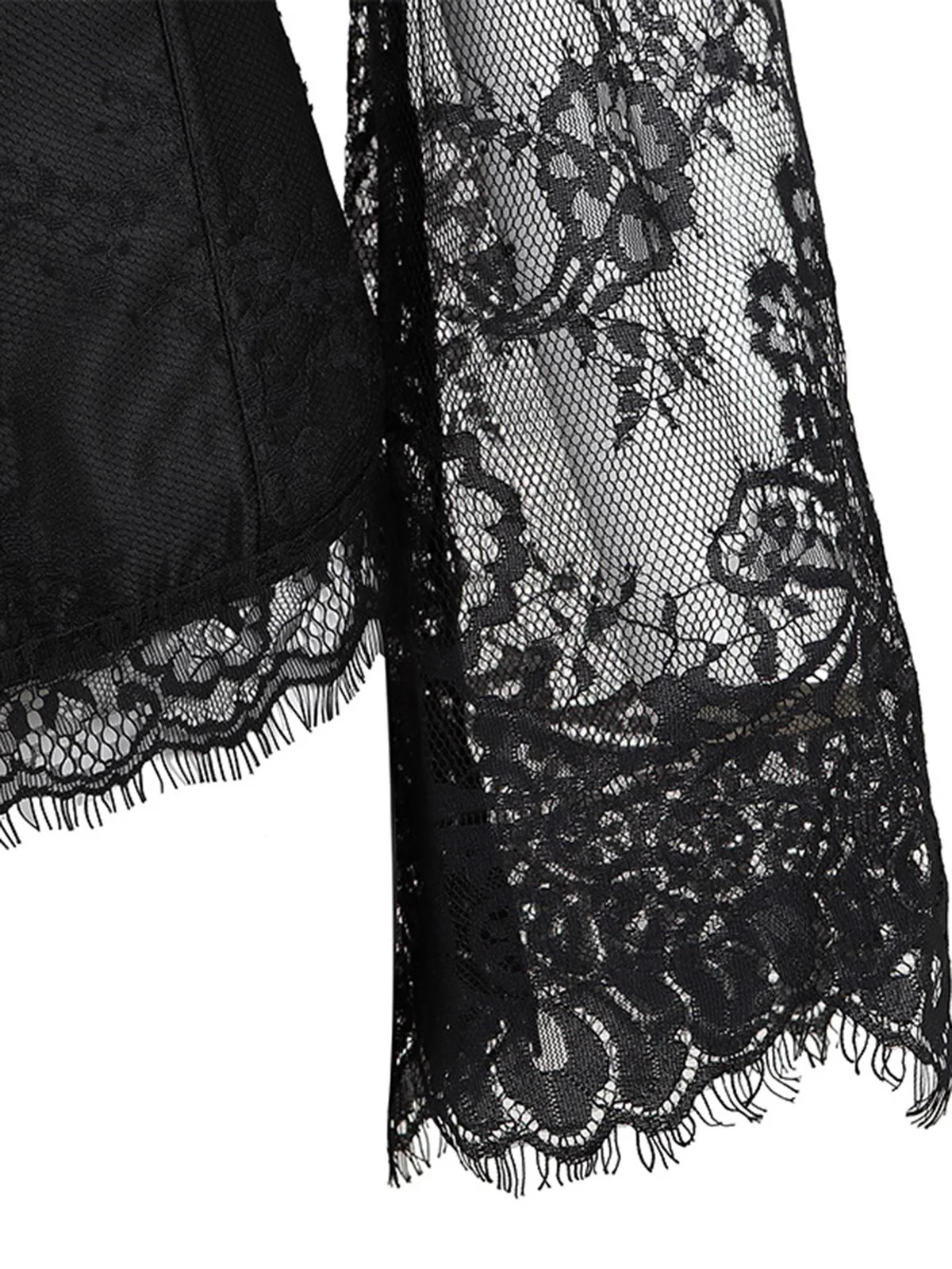 Halloween Steampunk Lace Patchwork Corset - Image 13