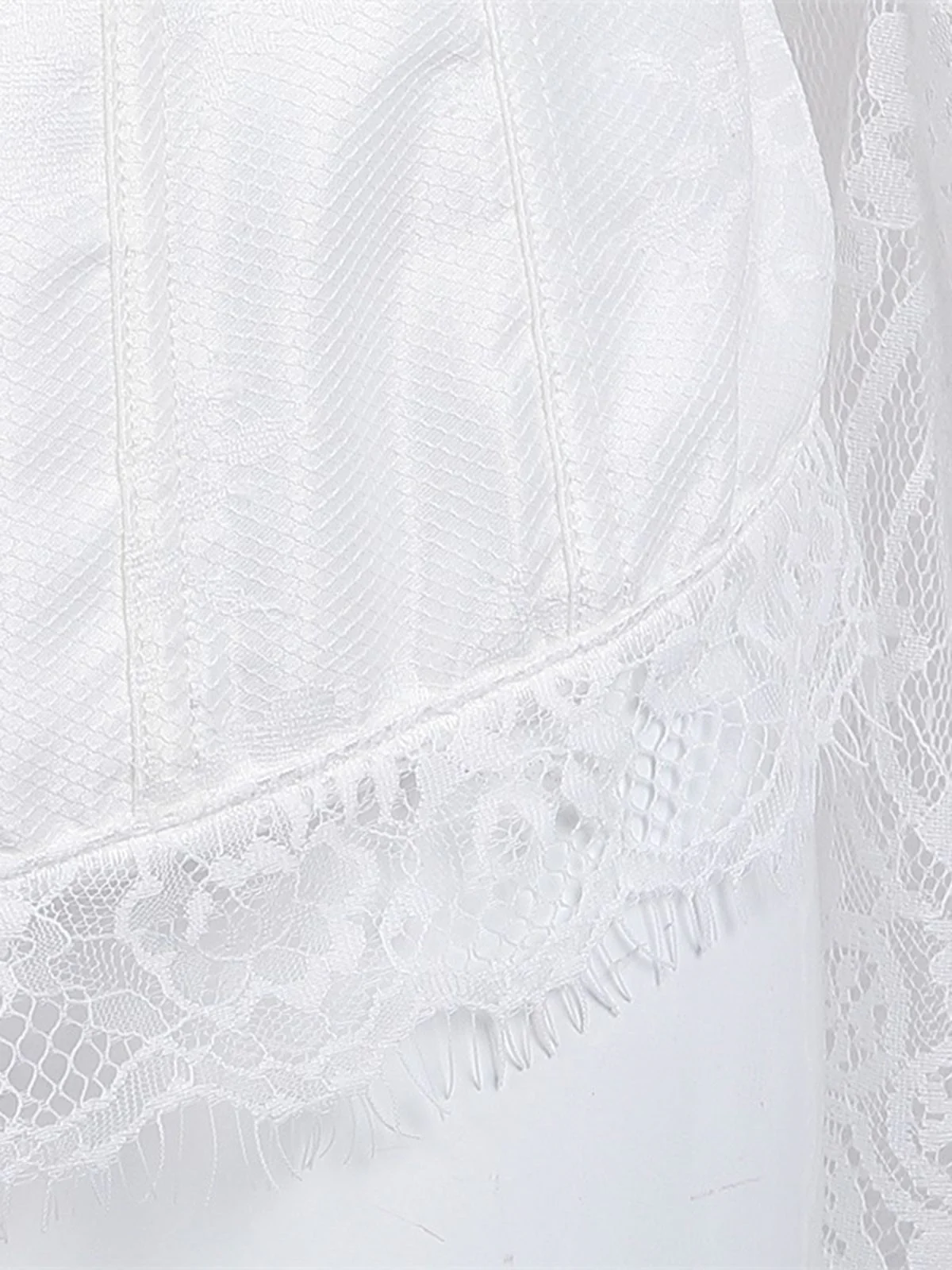 Halloween Steampunk Lace Patchwork Corset - Image 15