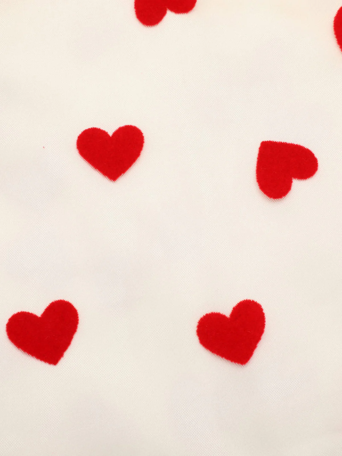 Heart 1950s Mesh Sling Dress - Image 9
