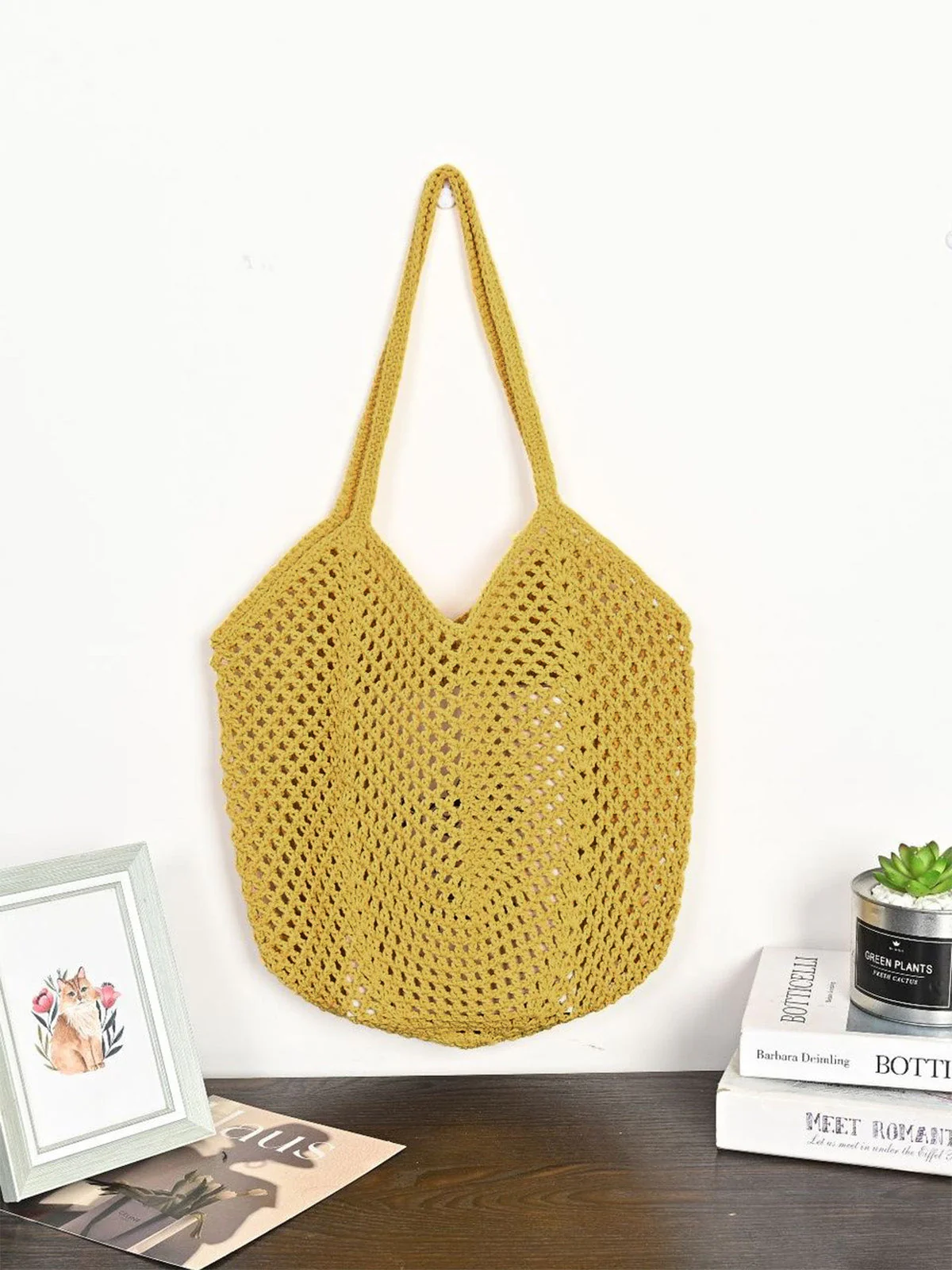 Large-Capacity Woven Straw Bag - Image 2