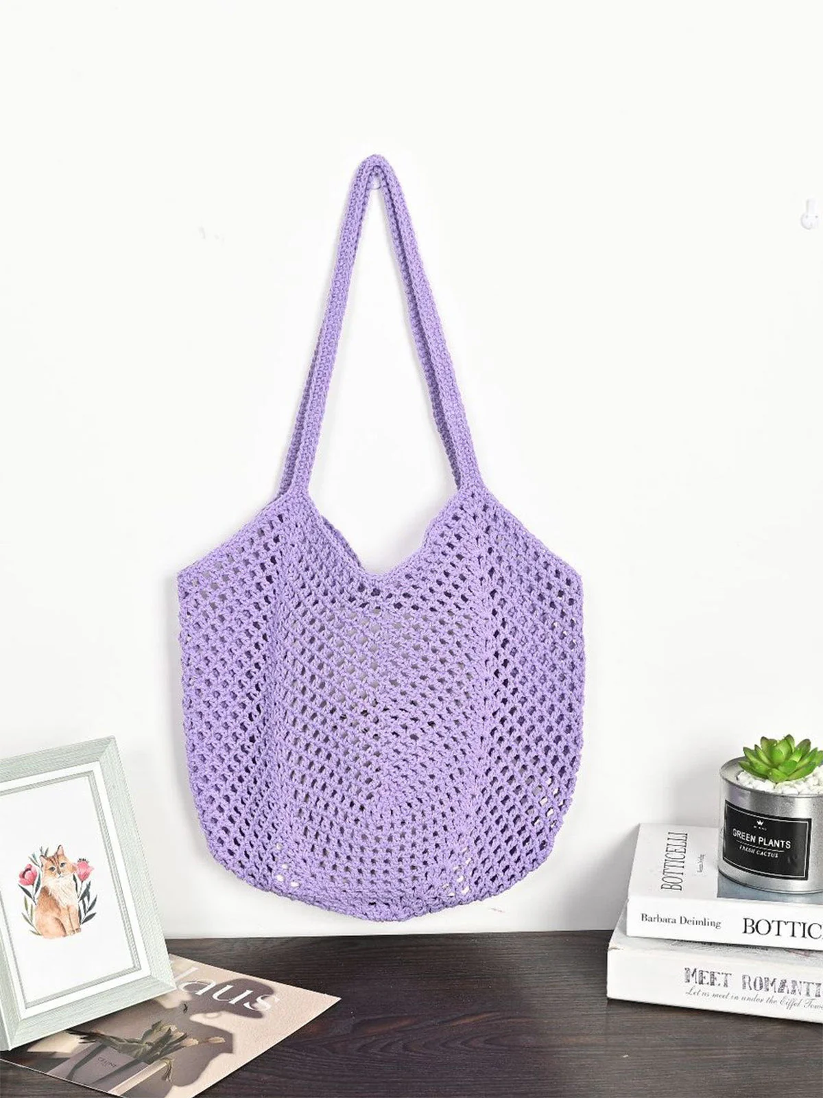 Large-Capacity Woven Straw Bag - Image 6
