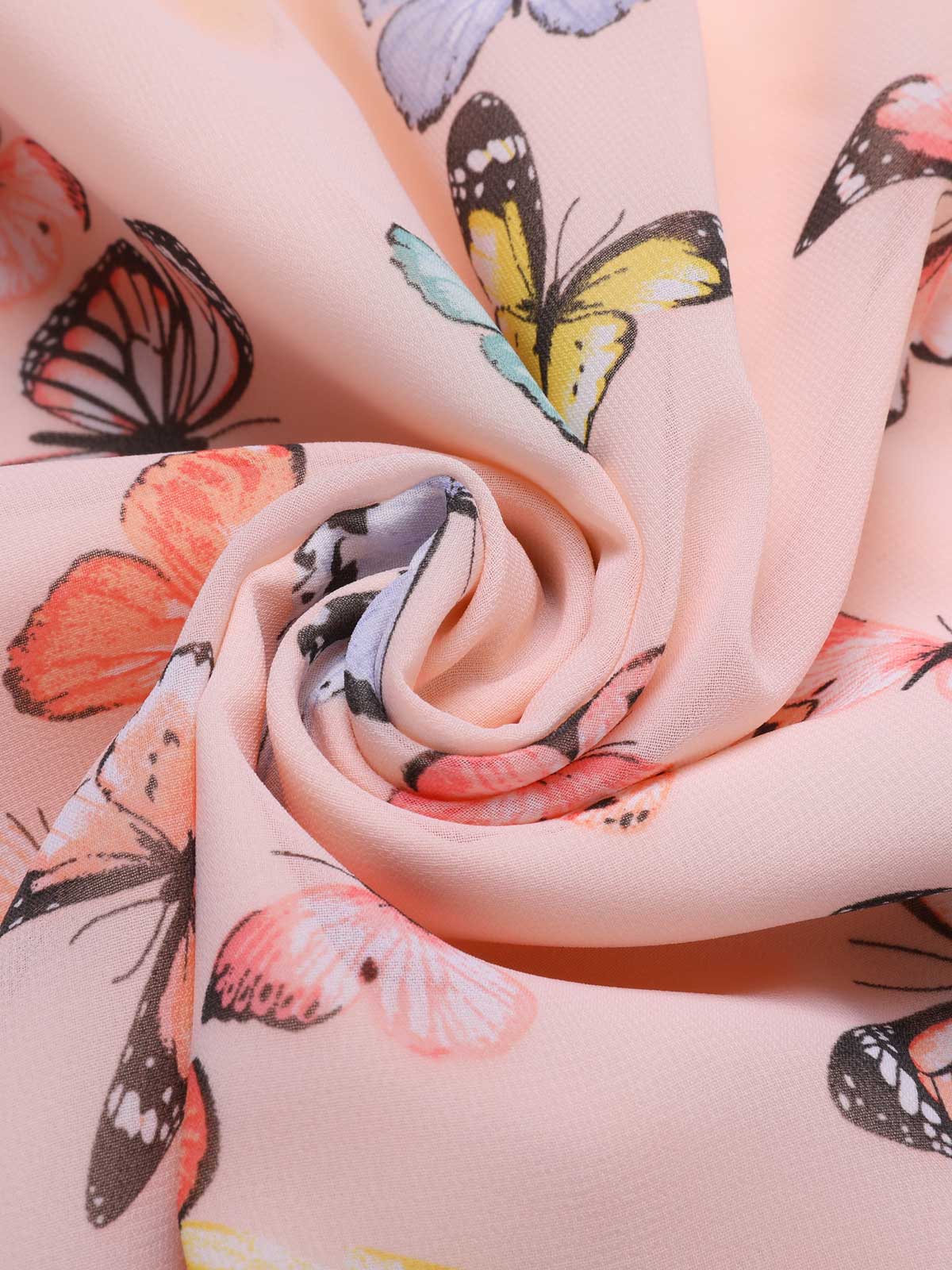 [Pre-Sale] Light Pink Butterfly Strap Lace-up Vintage Dress - Image 5