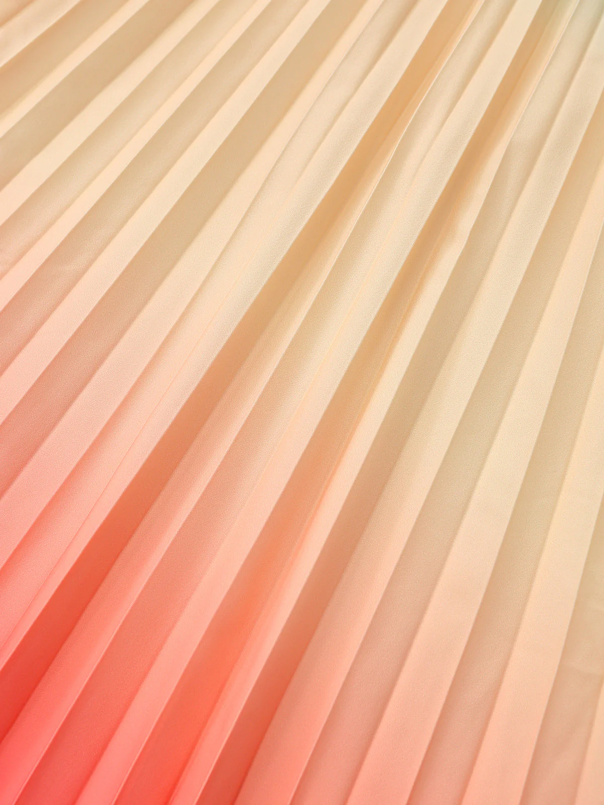 Multicolor 1930s Halter Gradient Pleated Maxi Dress - Image 5