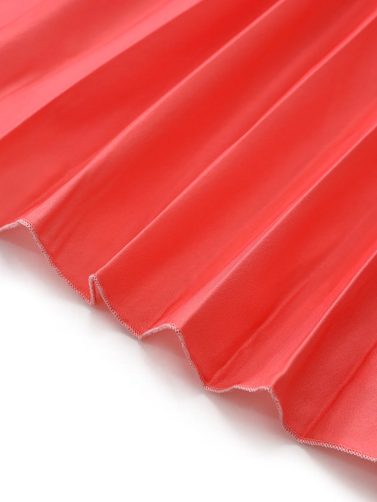 Multicolor 1930s Halter Gradient Pleated Maxi Dress - Image 6