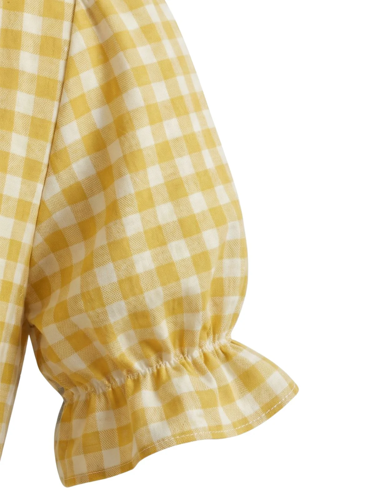 Multicolor 1940s V-Neck Plaid Patchwork Swing Dress - Image 3