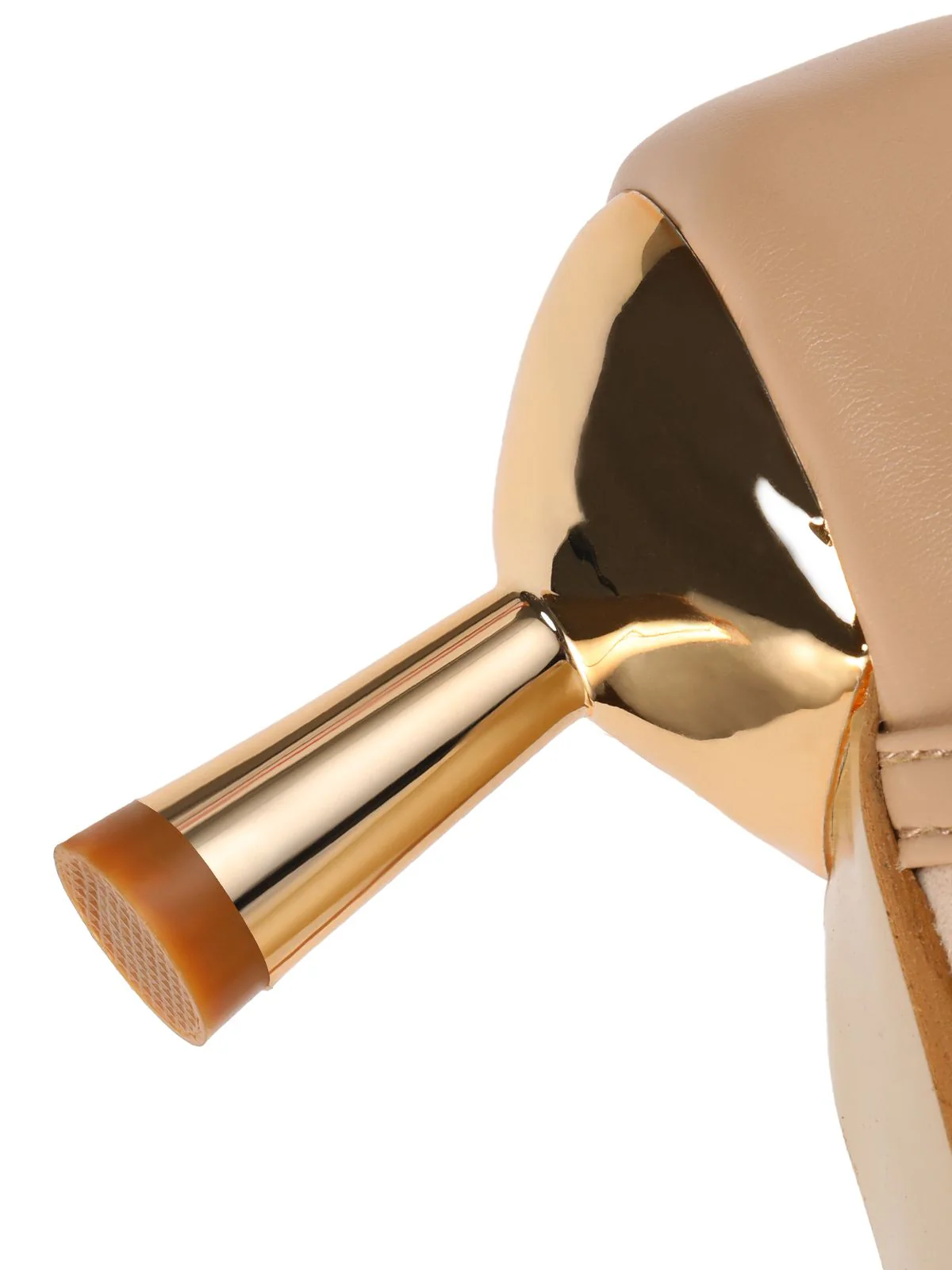 One Buckle Pointed Stiletto High Heels - Image 4