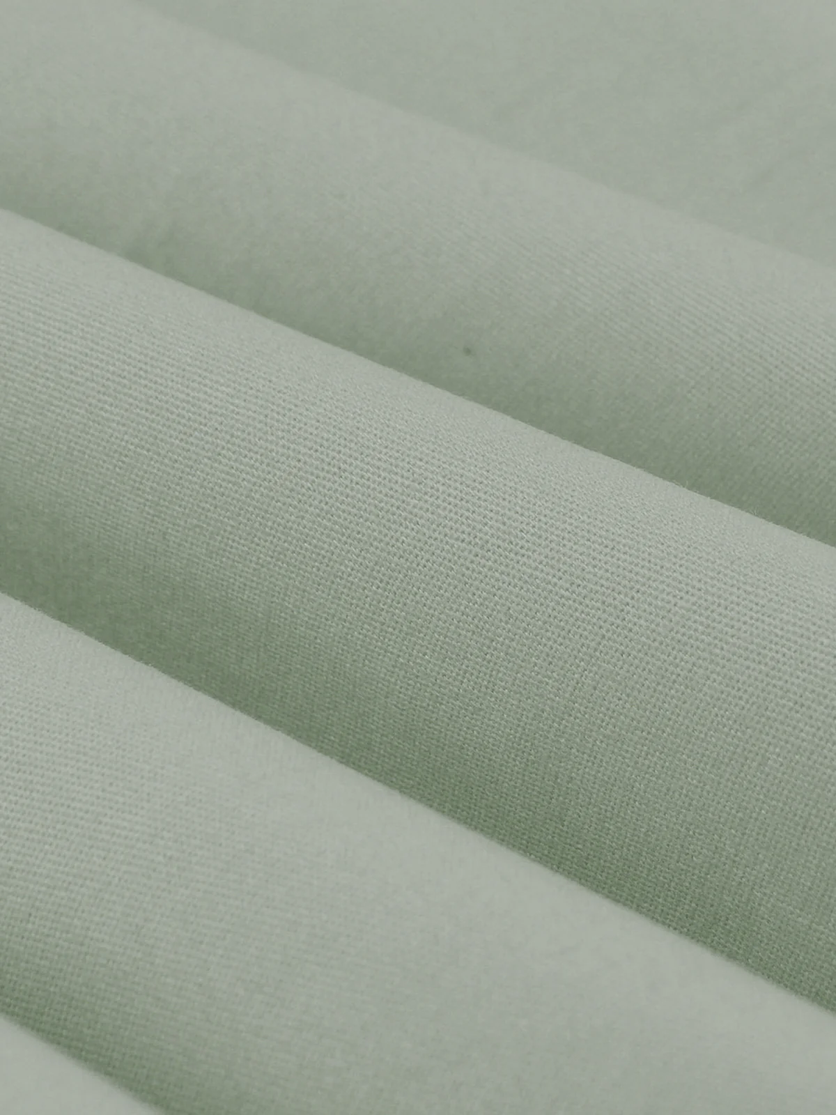 Pea Green Grey 1950s Plaid Roll Up Belt Dress - Image 3