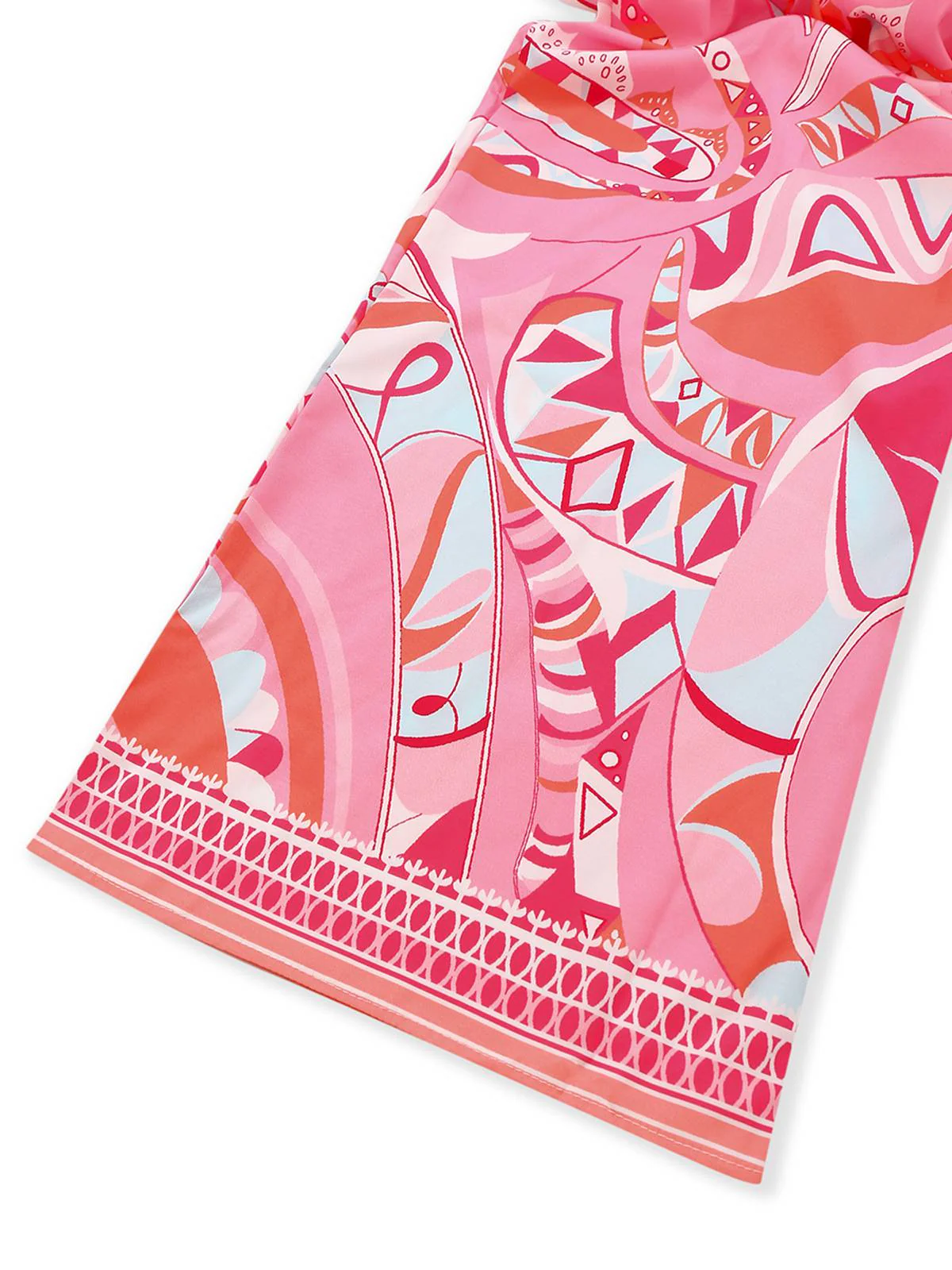 Pink 1930s Lapel Belted Boho Jumpsuit - Image 4