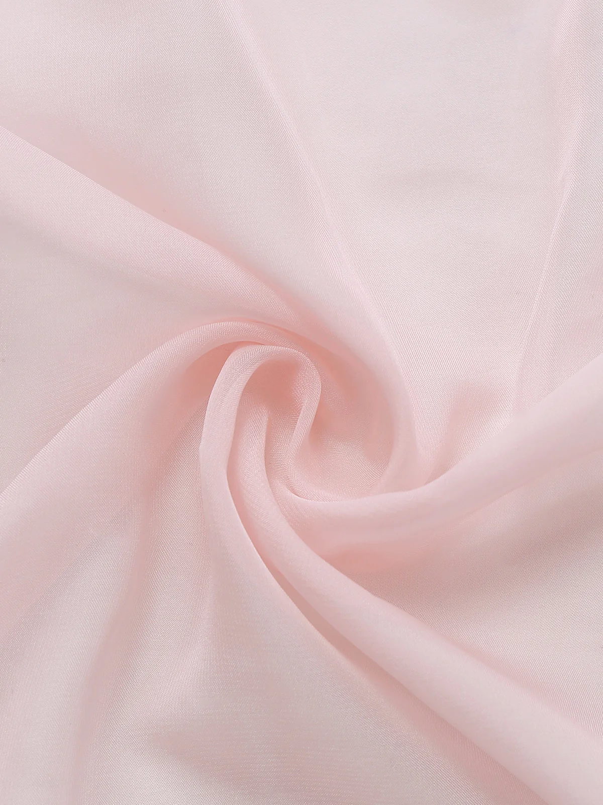Pink 1930s Mesh Pleated Lace Waist Robe - Image 9