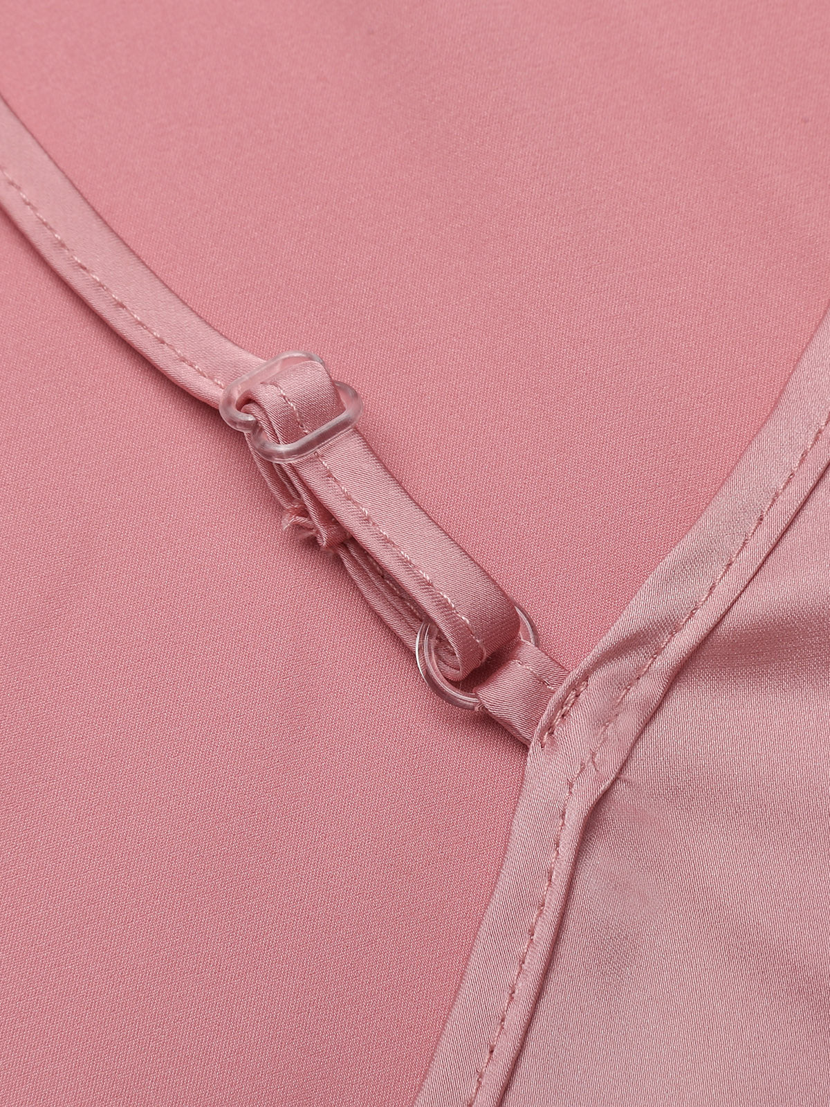 Pink 1930s Spaghetti Strap Fishtail Dress - Image 5