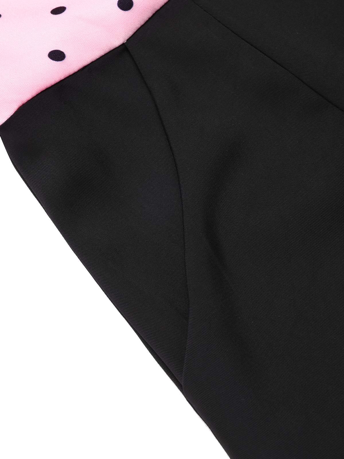 [Pre-Sale] Pink 1950s Polka Dot Bow Romper - Image 6