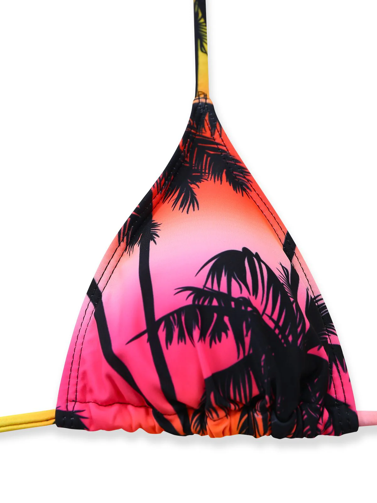 Pink 1960s Floral Tropical Bikini - Image 4