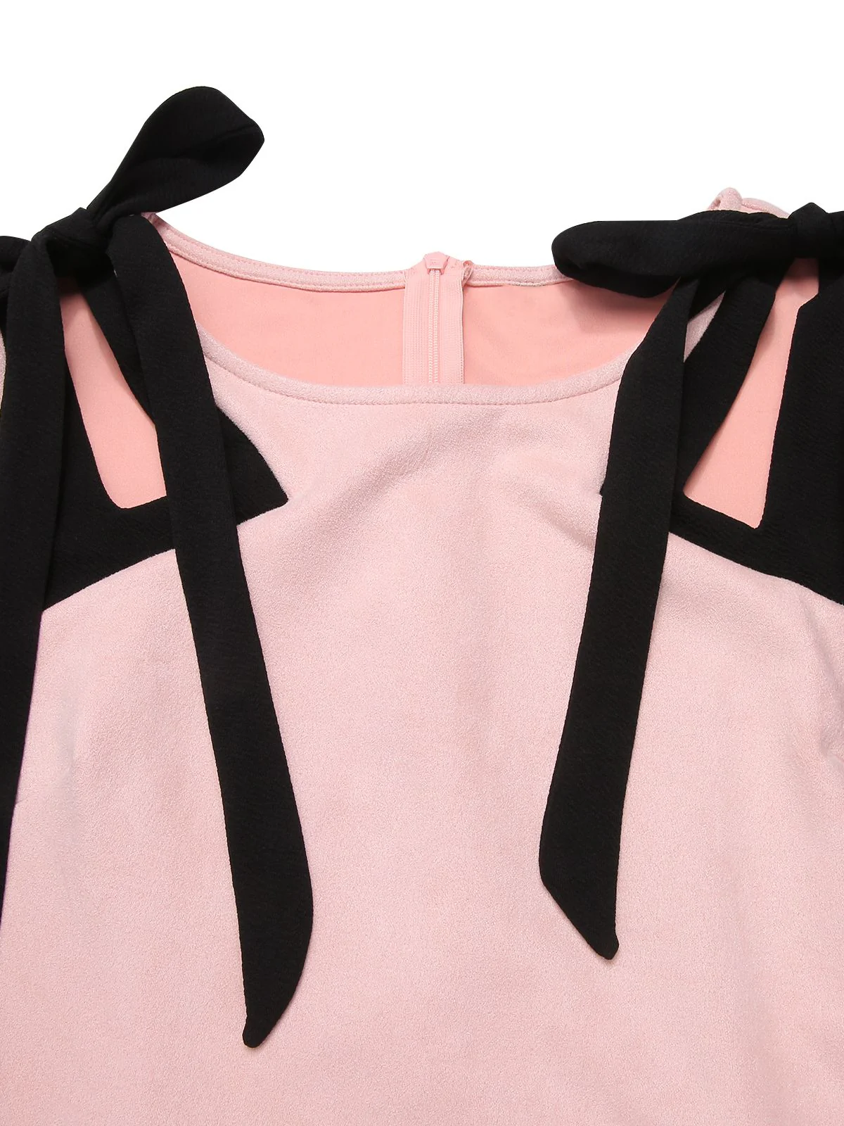 Pink 1960s Patchwork Pencil Dress - Image 4