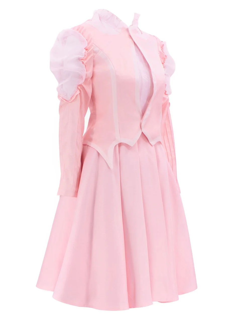 Pink 1960s Wicked-Inspired Glinda Costume Set - Image 2