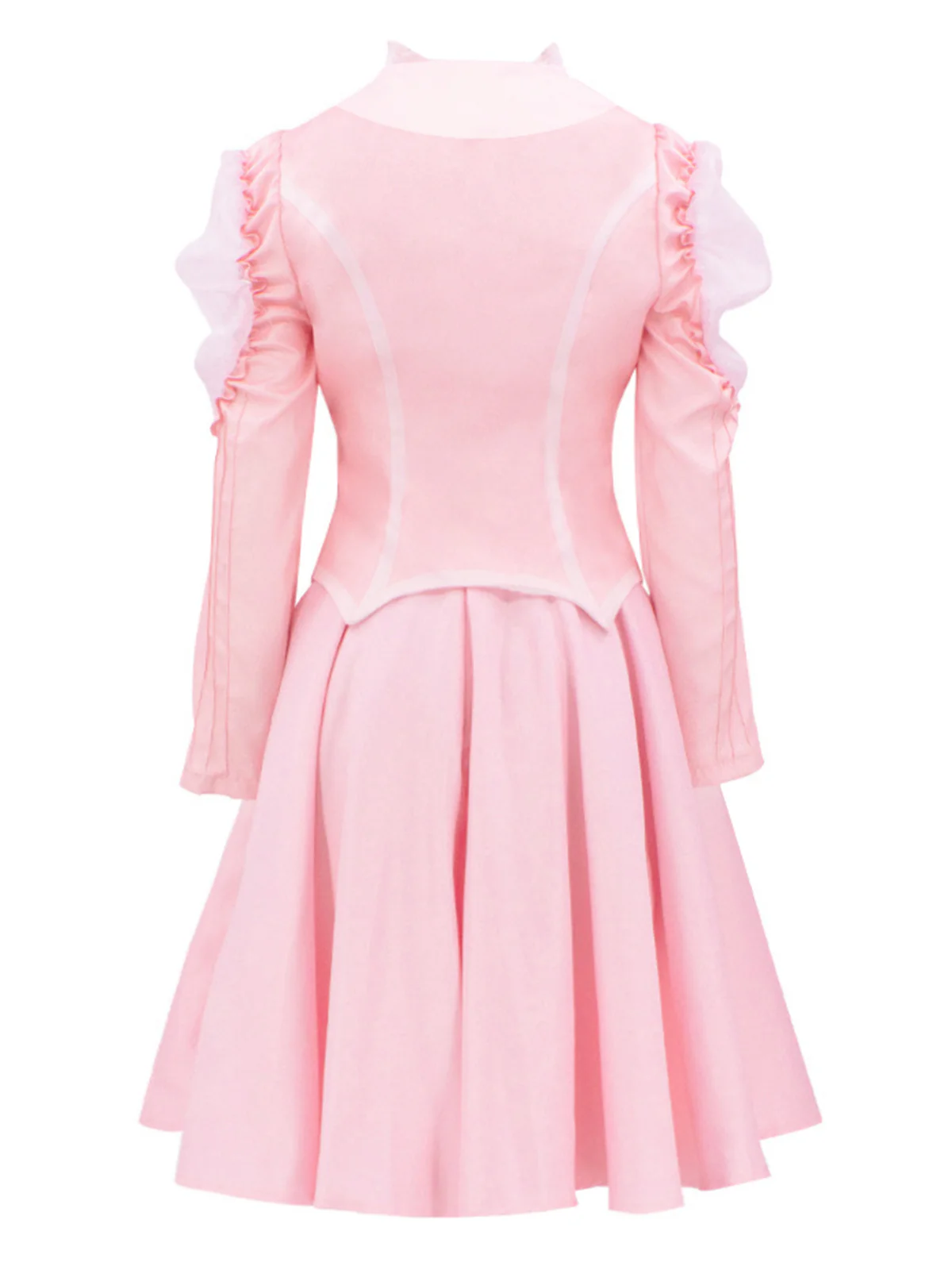 Pink 1960s Wicked-Inspired Glinda Costume Set - Image 3