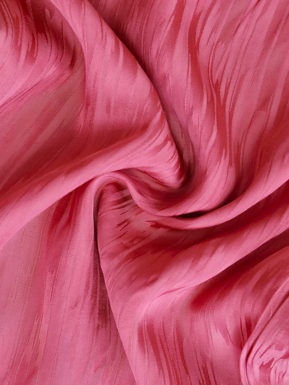 Pink 1970s Halter Lapel Satin Jumpsuit - Image 7