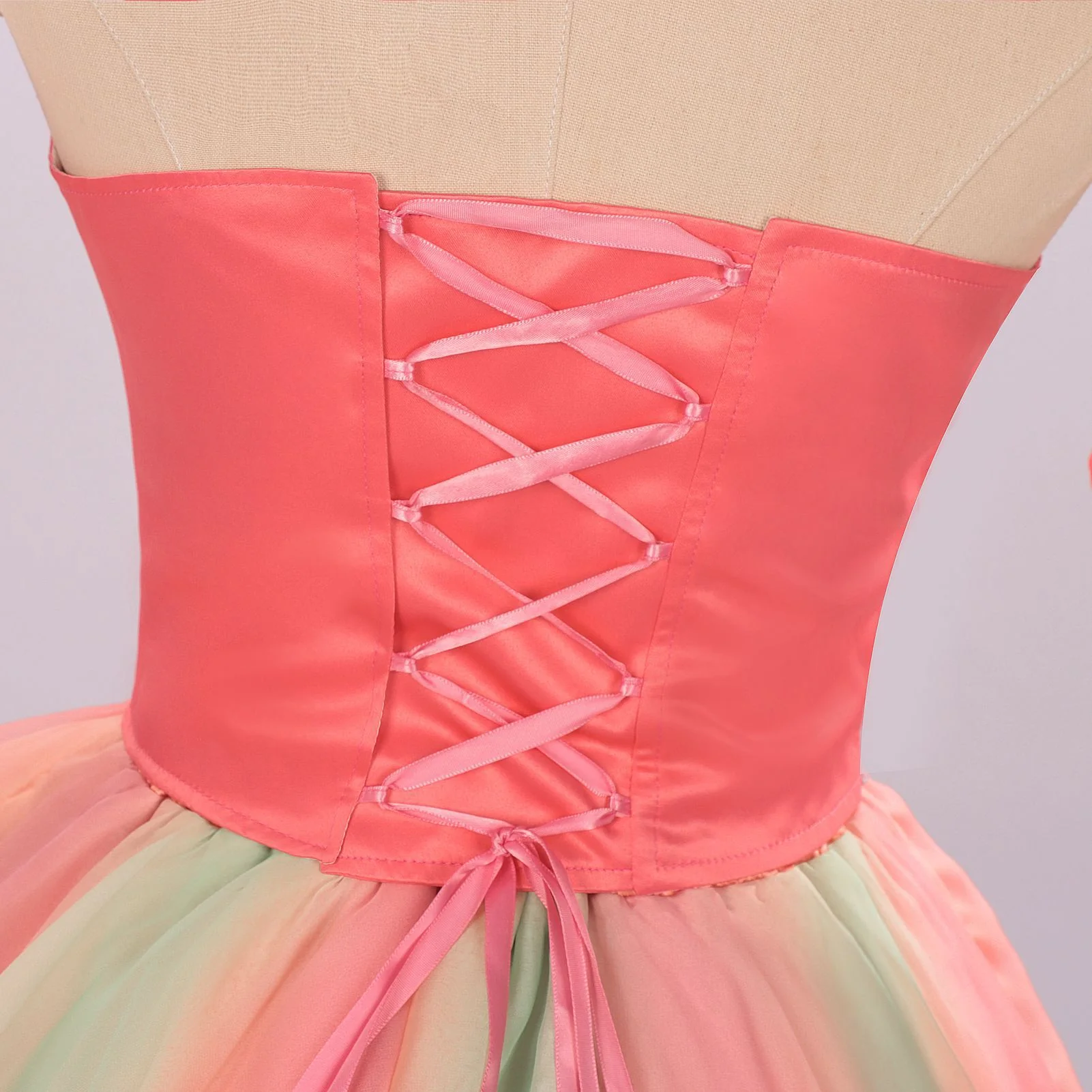 Pink 1970s Wicked Witch Glinda Top & Skirt Set - Image 11