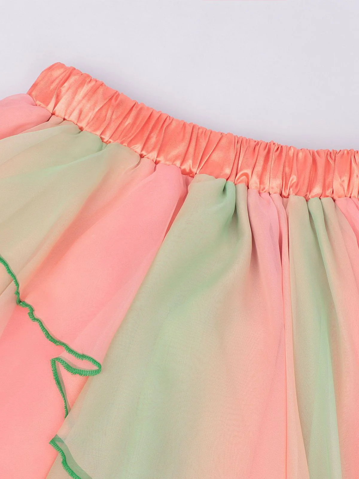 Pink 1970s Wicked Witch Glinda Top & Skirt Set - Image 9