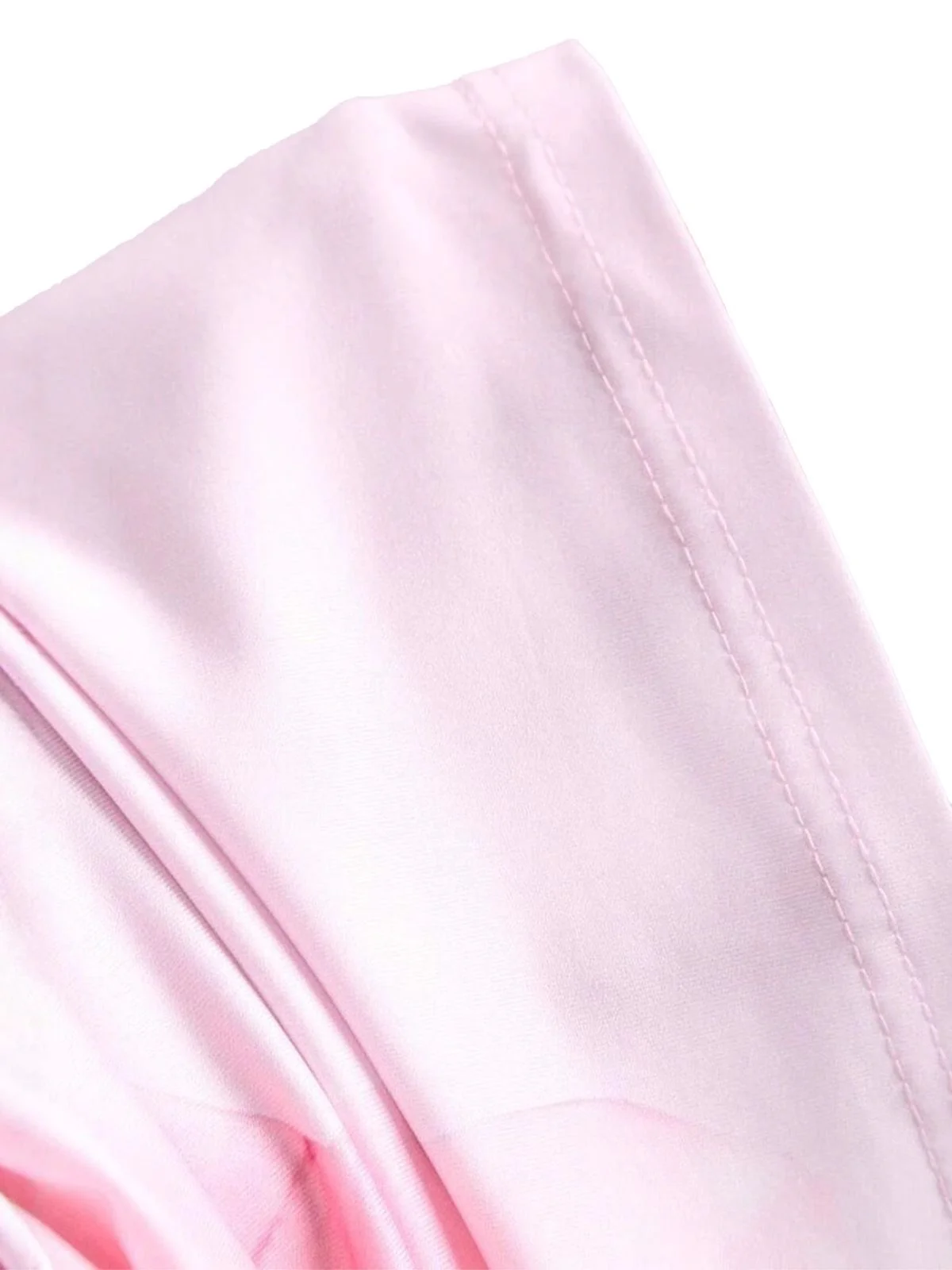 Pink 1980s Floral High-Waist Mermaid Maxi Skirt - Image 6