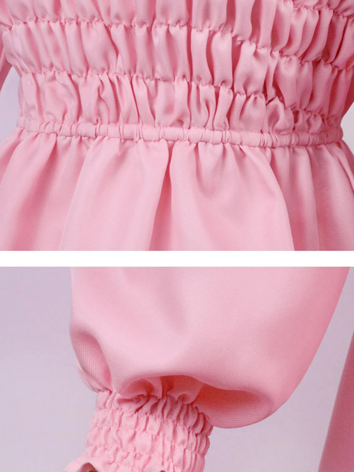 Pink 1980s Smocked Stranger Things Costume Eleven Dress - Image 6