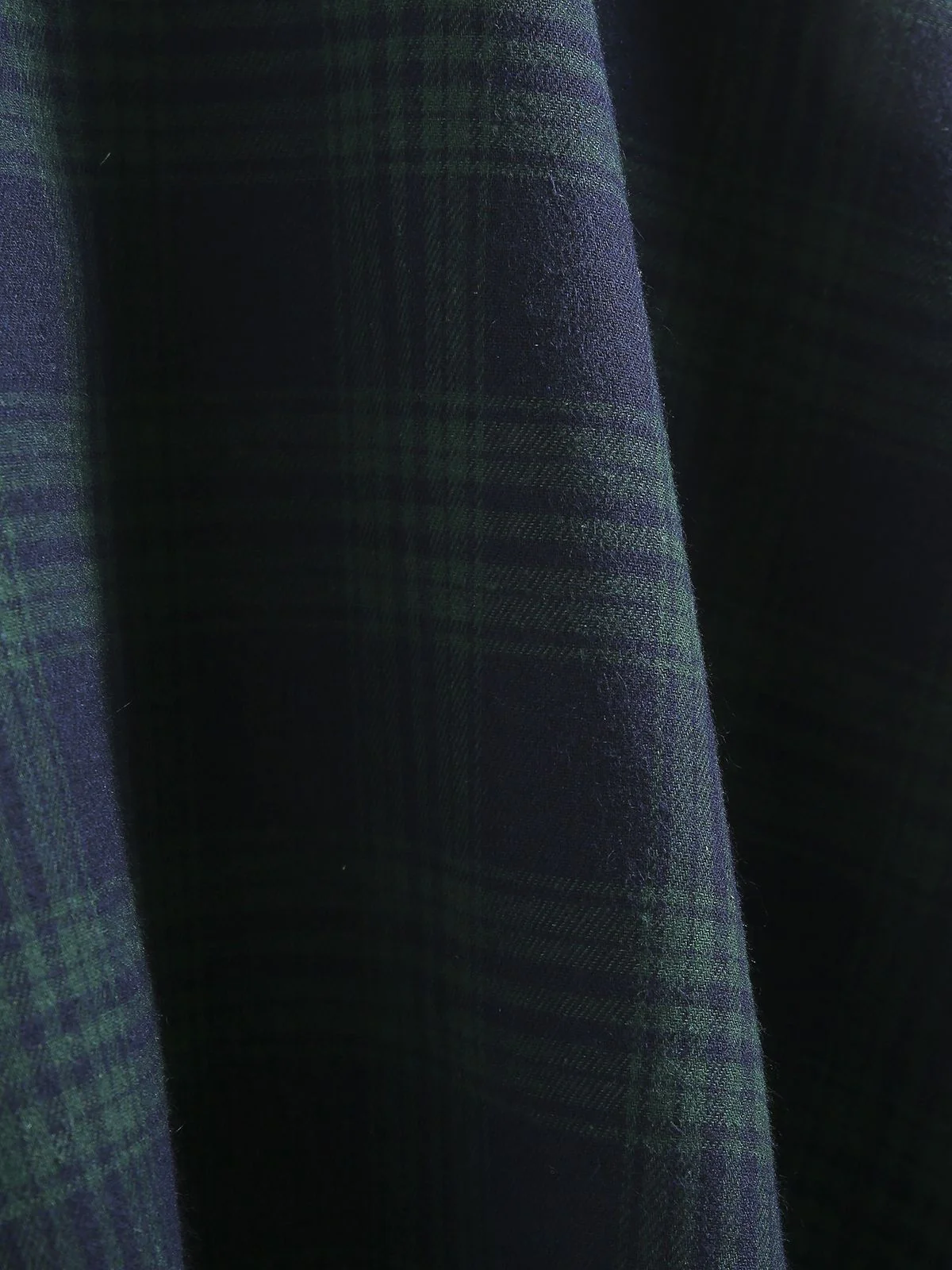 Plaids 1950s Buttoned Belted Swing Dress - Image 8