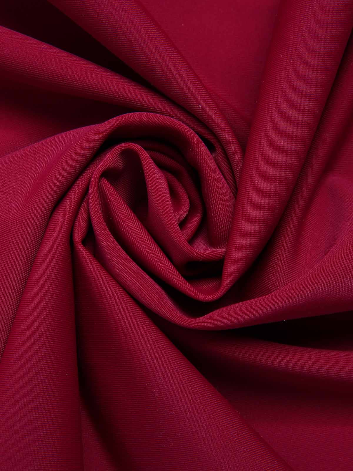 [US Warehouse] [Plus Size] 1950s Solid Front Tie Ruffle Swimsuit - Image 7
