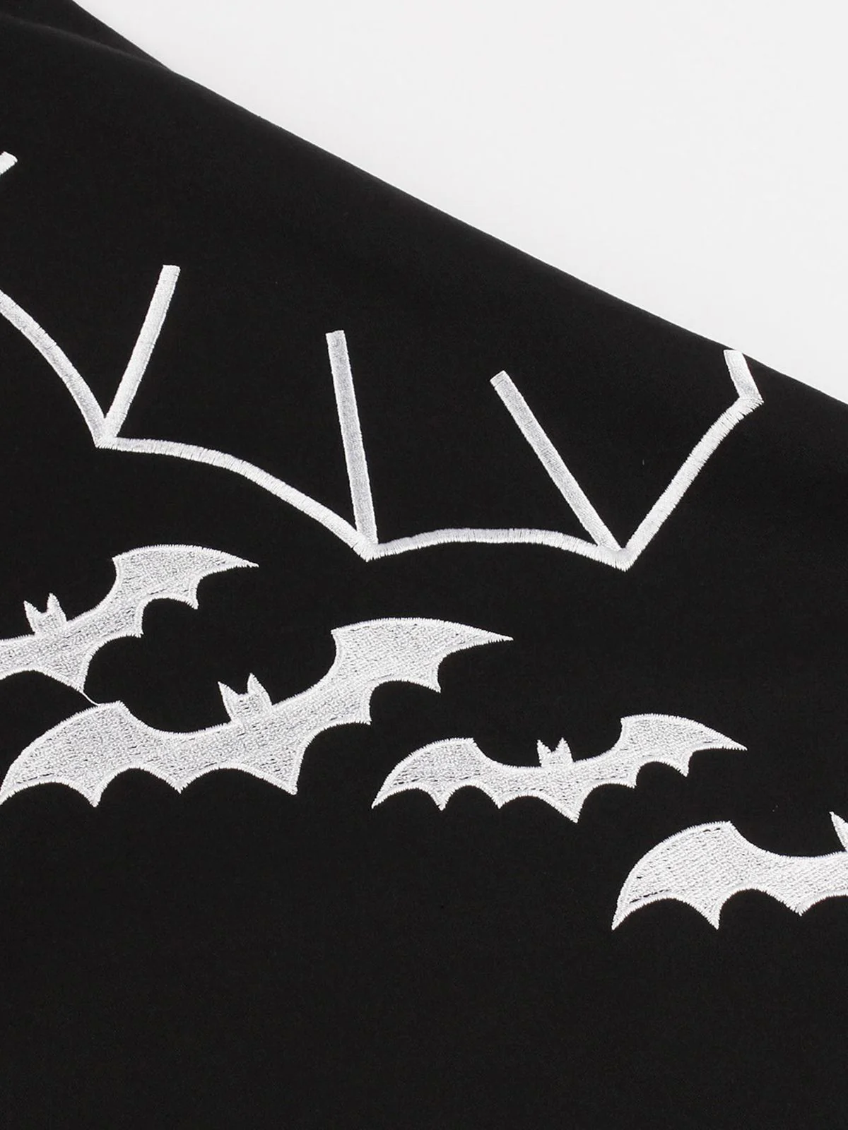 [Plus Size] Black 1950s Bat Swing Dress - Image 4