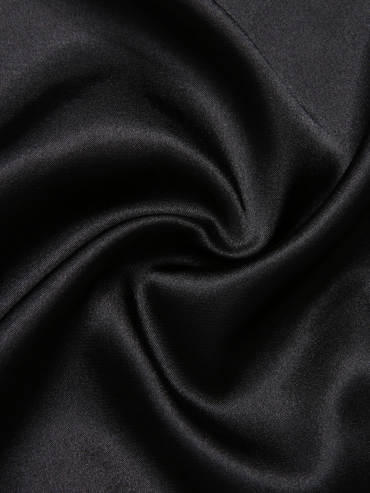 [Plus Size] Black 1950s Lace Belted Nightgowns - Image 4