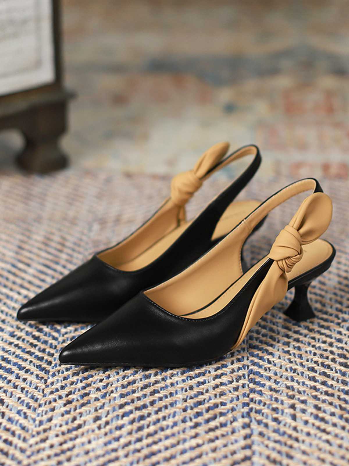 Pointed-Toe Strappy Stiletto Sandals - Image 2