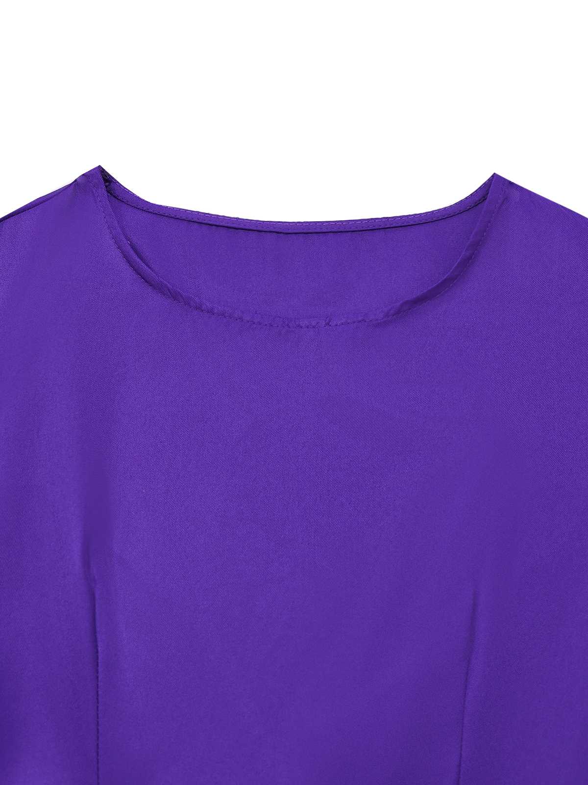 Purple 1960s Daphne-Inspired Mod Dress Set - Image 4