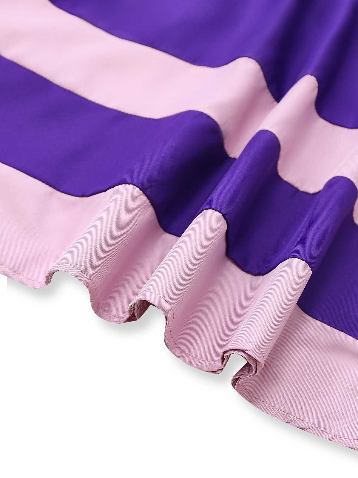 Purple 1960s Daphne-Inspired Mod Dress Set - Image 6