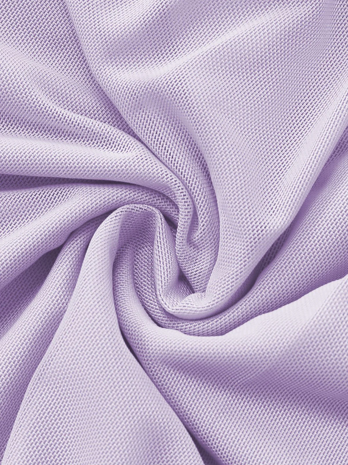 Purple 1970s Mesh One-Shoulder Ruffled Asymmetrical Dress - Image 6