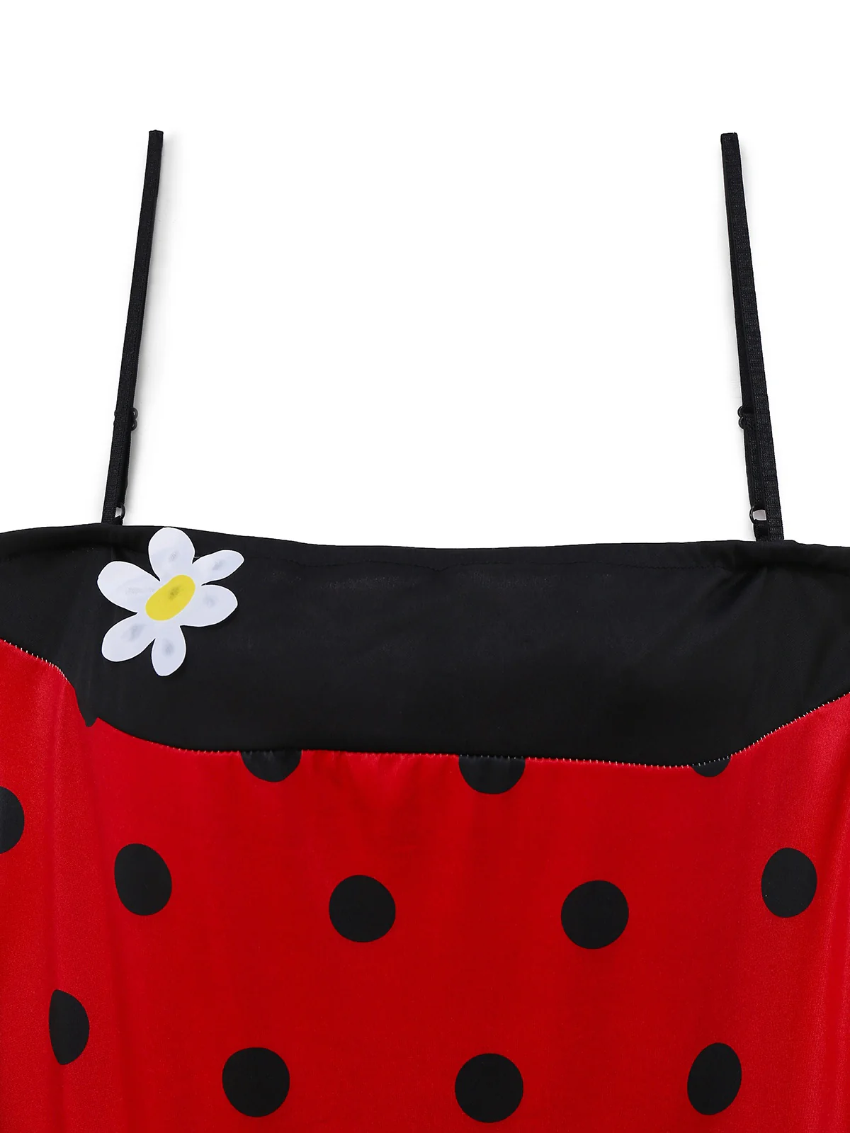 Red 1960s Miraculous Ladybug Cosplay Costume Set - Image 9