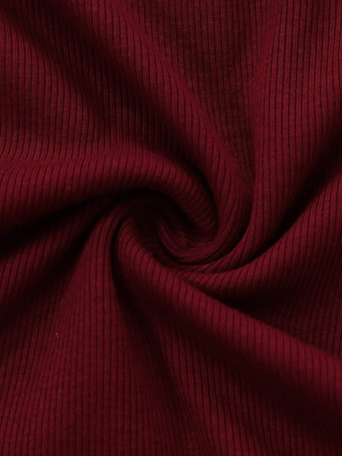 Red 1960s Off-Shoulder Bow Knit Lantern Sleeve Dress - Image 5