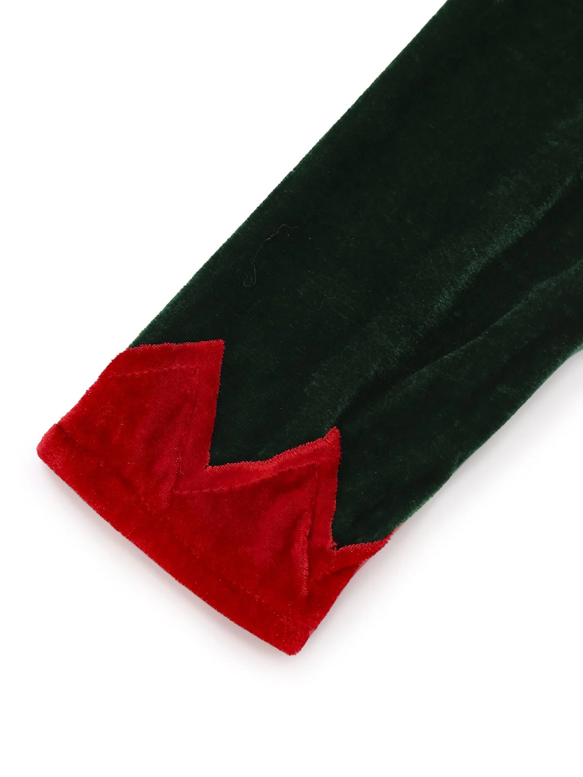 Red 1970s Christmas Elf Jovie Dress Set - Image 4