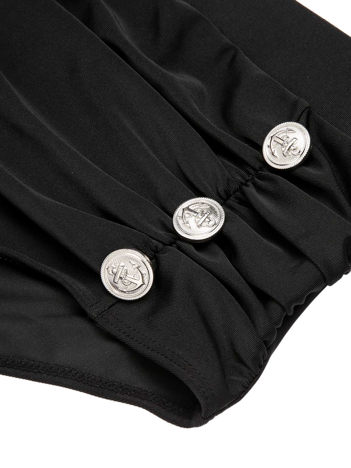 [Pre-Sale] Red 1950s Strap Polka Dot Bikini Set - Image 3