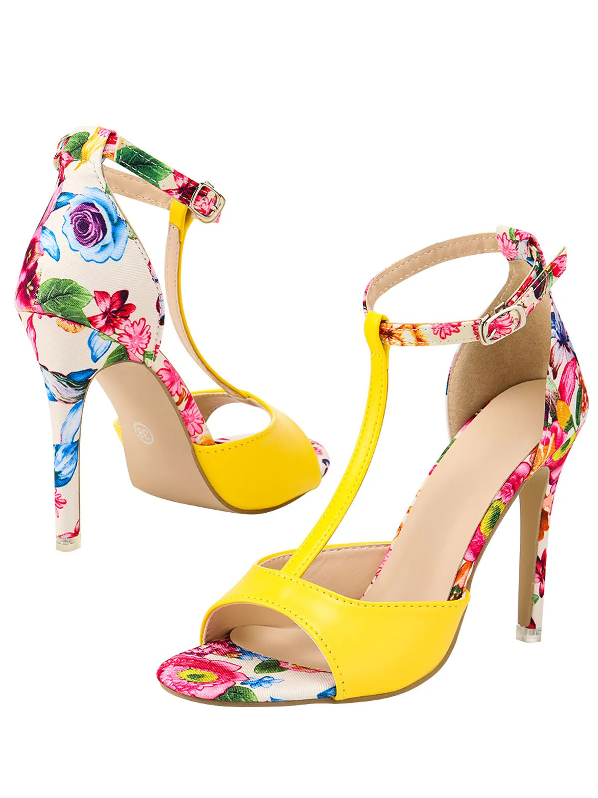 Retro 1950s Fish Mouth High Heels Shoes - Image 17