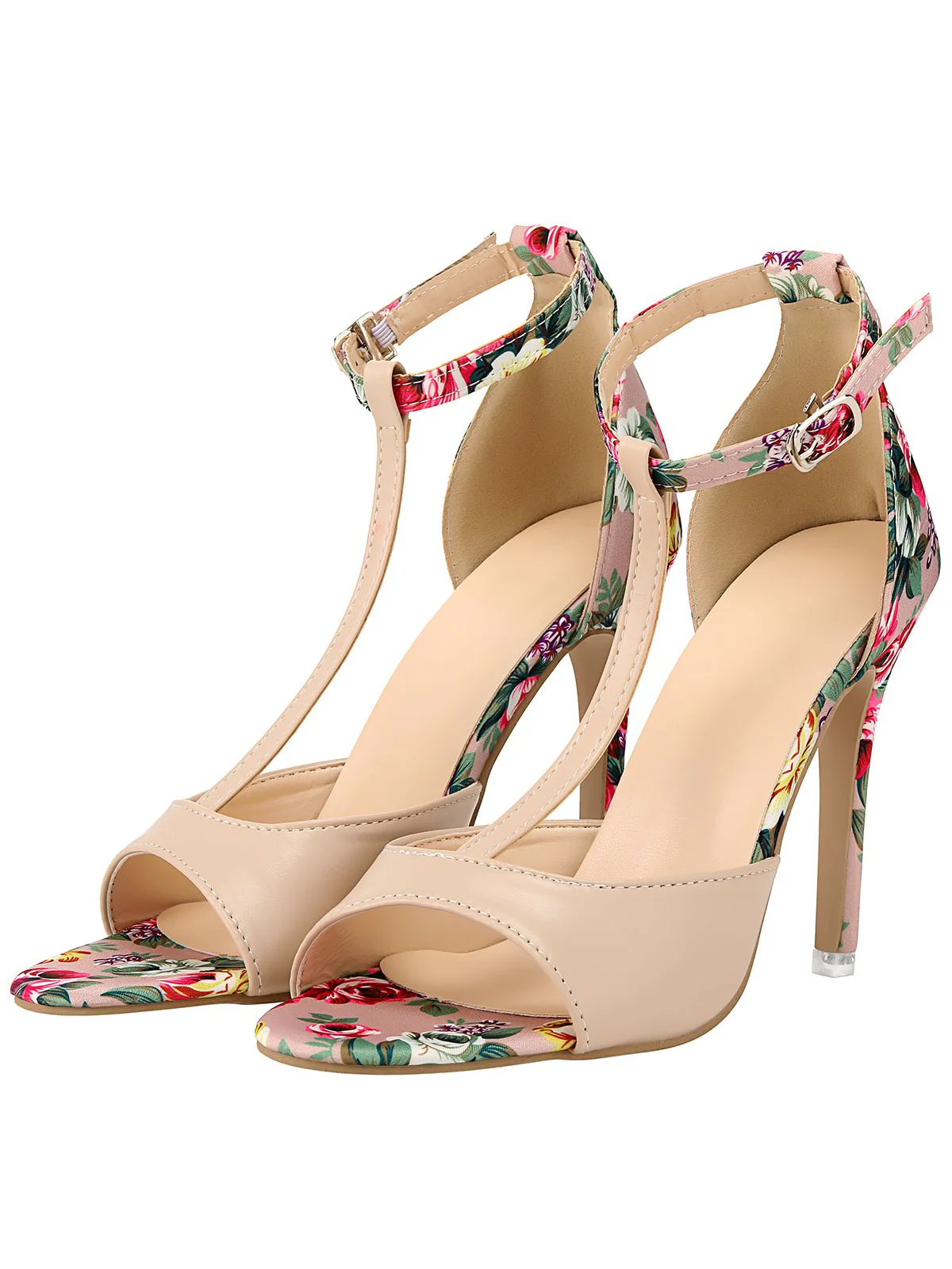Retro 1950s Fish Mouth High Heels Shoes - Image 4