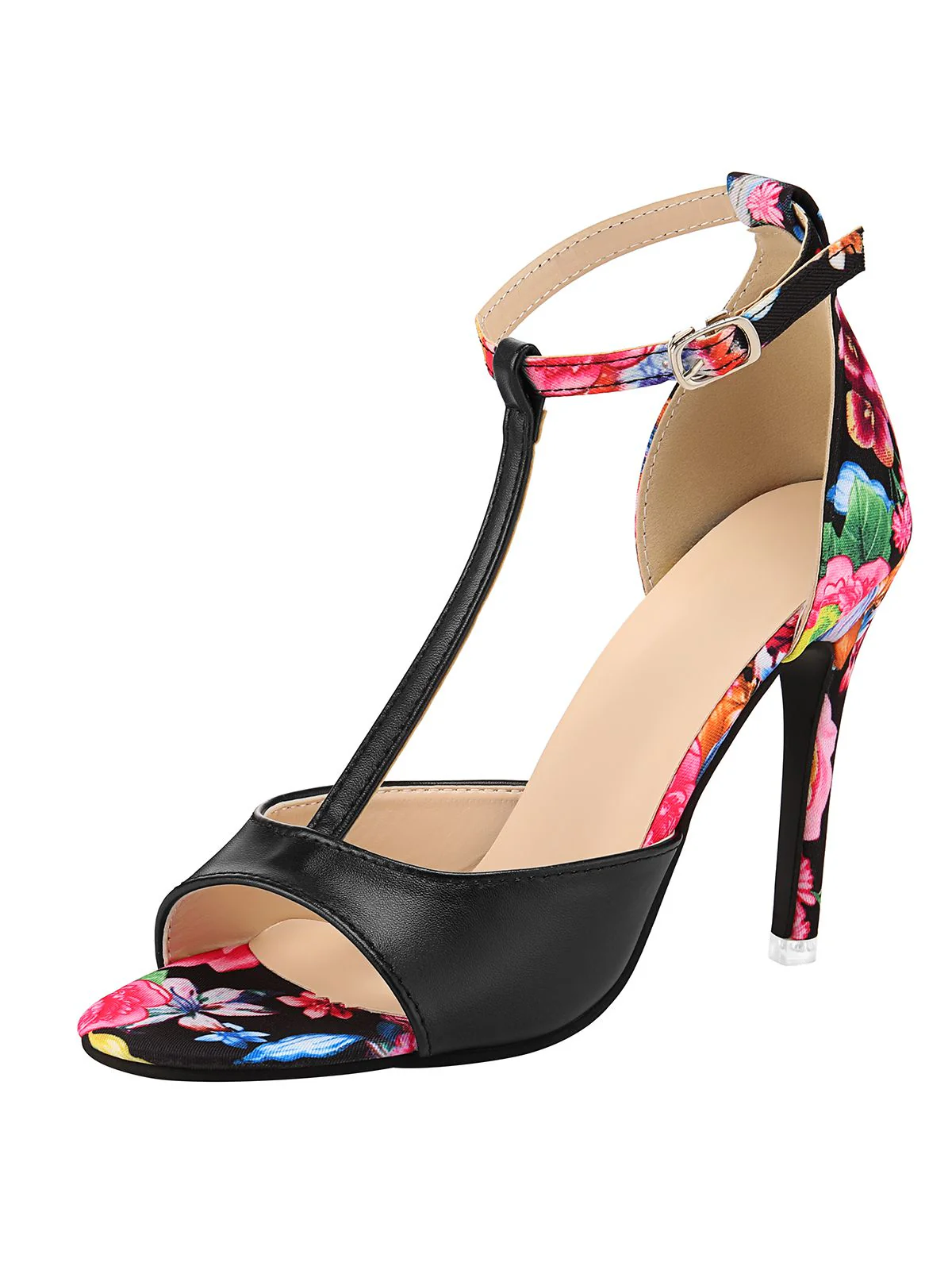 Retro 1950s Fish Mouth High Heels Shoes - Image 6