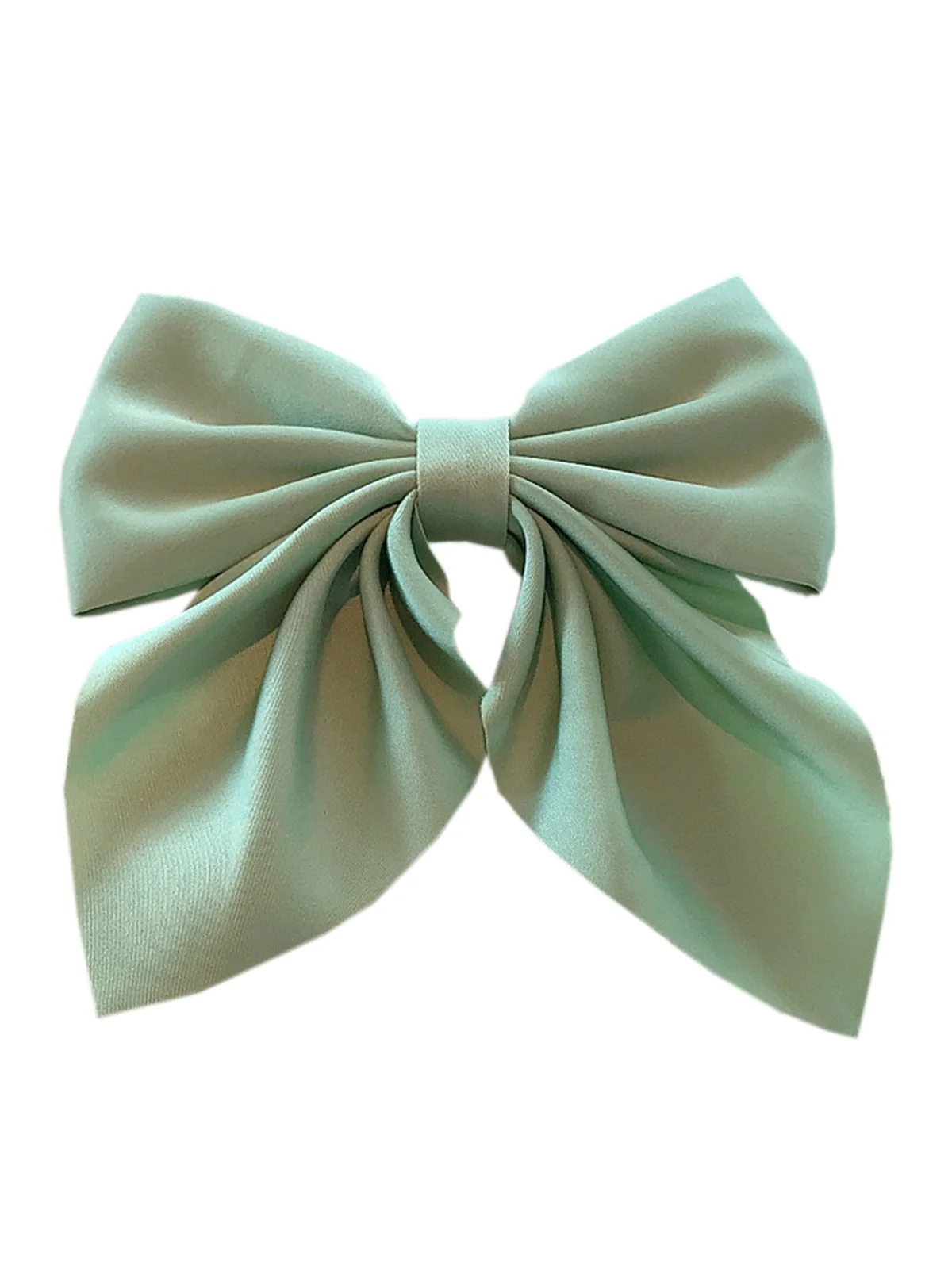 Retro All-match Solid Bow Hairpin - Image 2