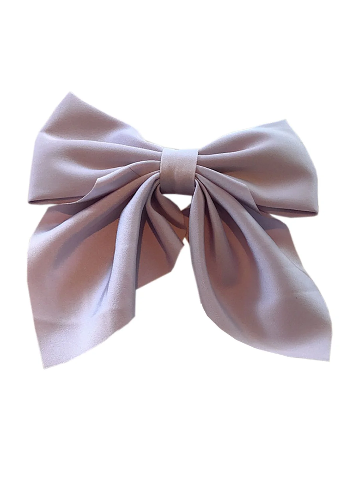 Retro All-match Solid Bow Hairpin - Image 4