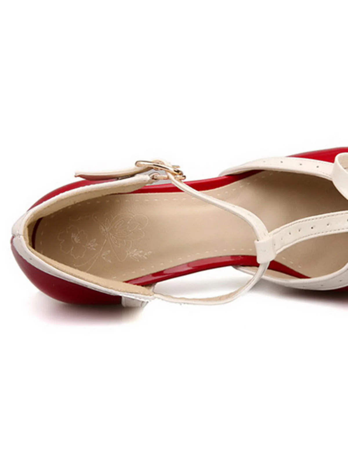 Retro Bow Décor High Heel Shoes - Image 3