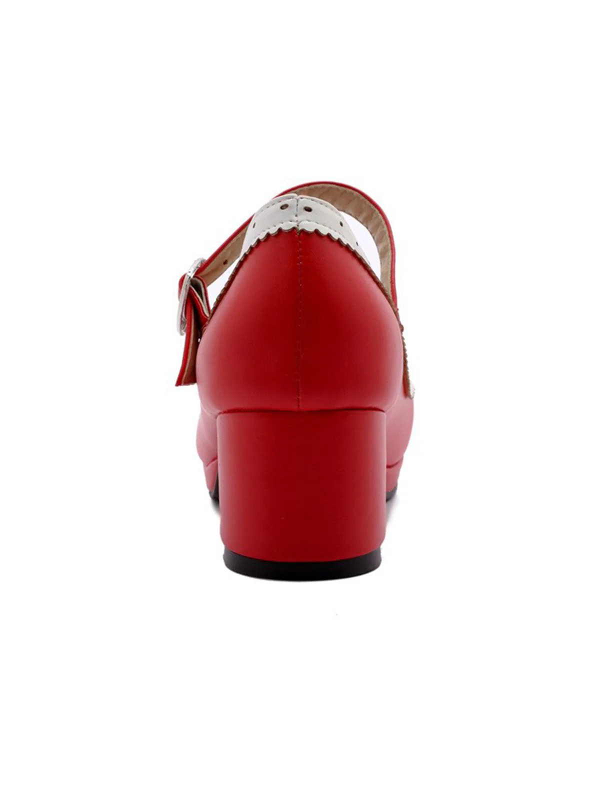 Retro Bow Non-slip High Heel Shoes - Image 5
