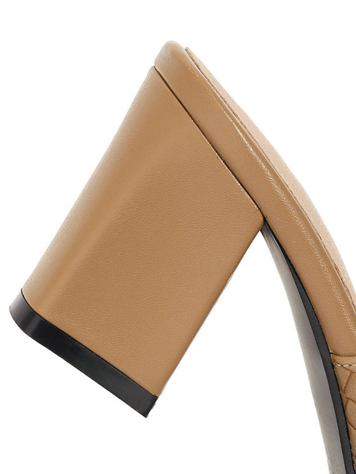 Retro Bowknot Chunky Heels Sandals - Image 7