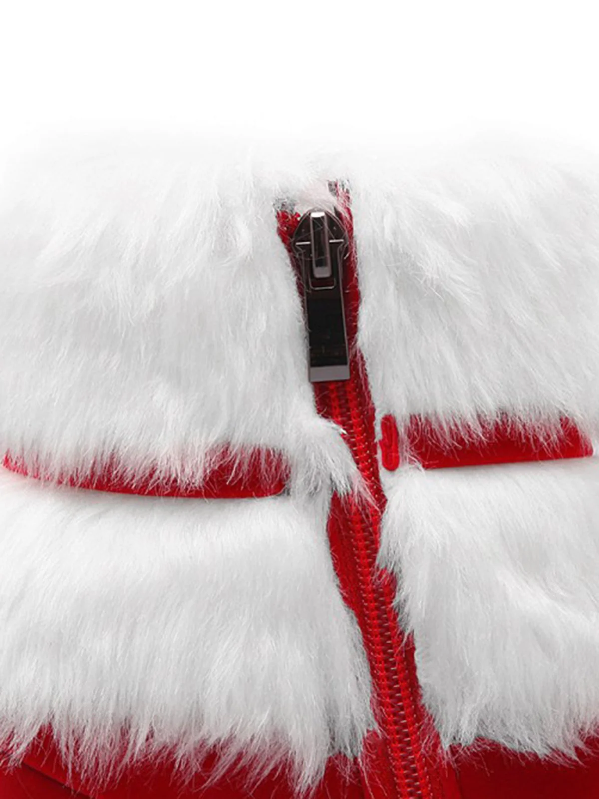 Retro Christmas Short Plush High Heel Shoes - Image 8