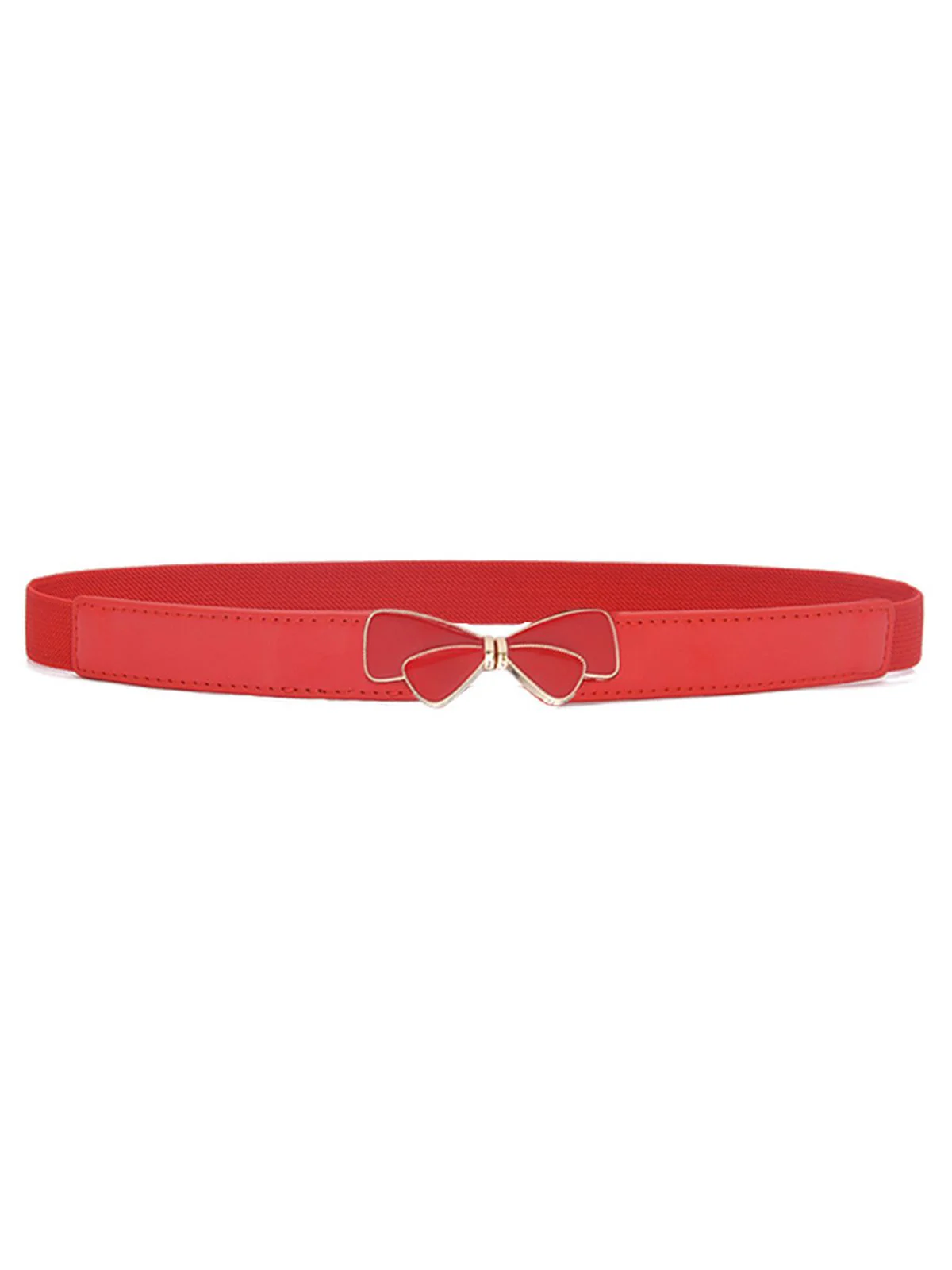 Retro Elasticity Bow Belts - Image 3