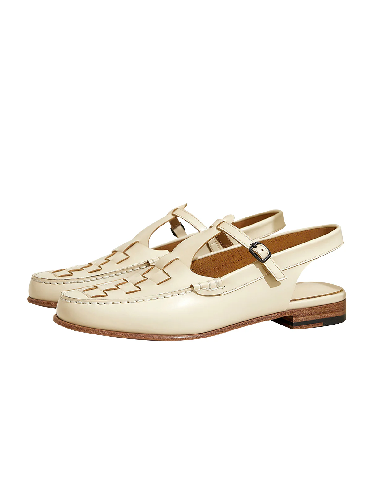 Retro Handwoven Toe Roman Sandals - Image 2