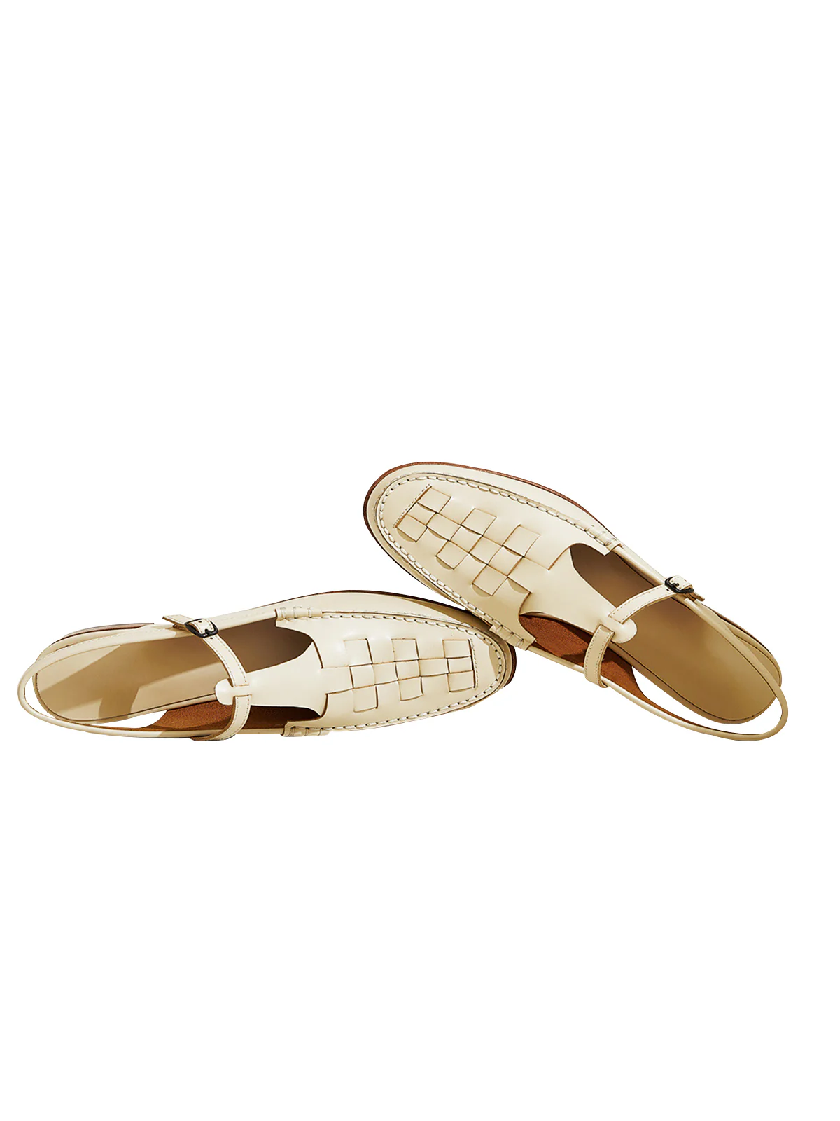 Retro Handwoven Toe Roman Sandals - Image 4